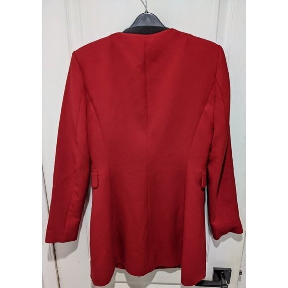 Zara | Button front jacket in red - Picture 5 of 12